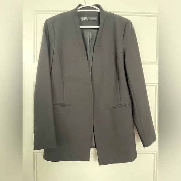 Zara basic black blazer - Picture 1 of 2